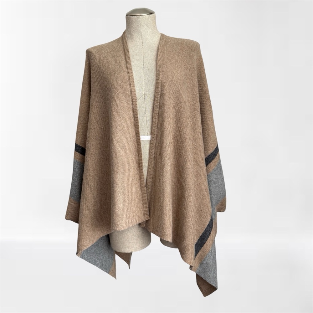 Velvet by Graham & Spencer Harper Open Front Poncho